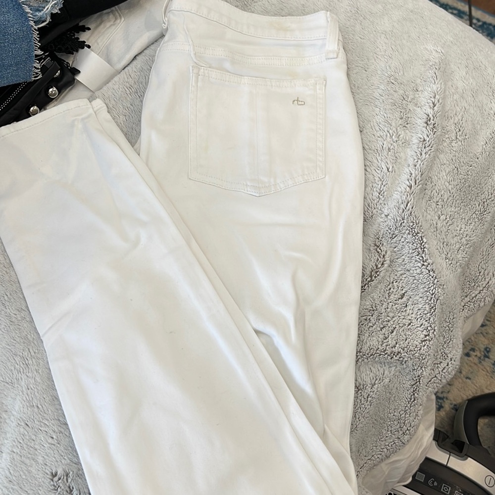 Rag & Bone white jean